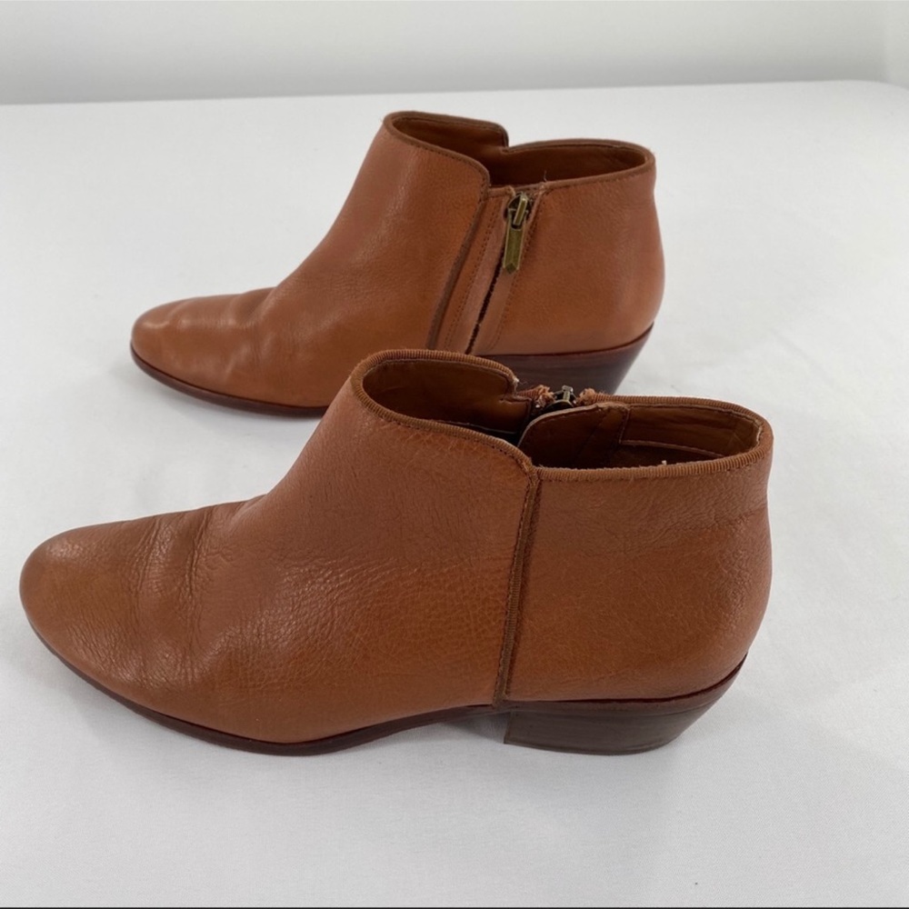 SAM EDELMAN | Petty Leather Ankle Booties Boots